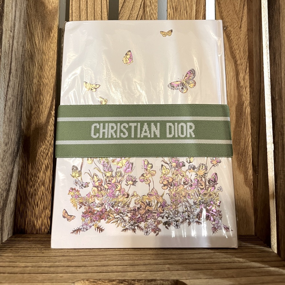 Christian Dior Floral Notebook, NEW, never opened
